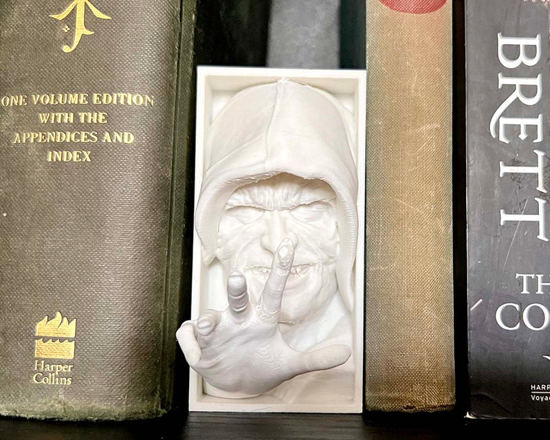 palpatine lightening hands book nook shelf insert decor for reading nooks. Star wars home decor