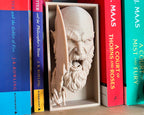 Kratos war cry shelf decor for PlayStation and gaming fans