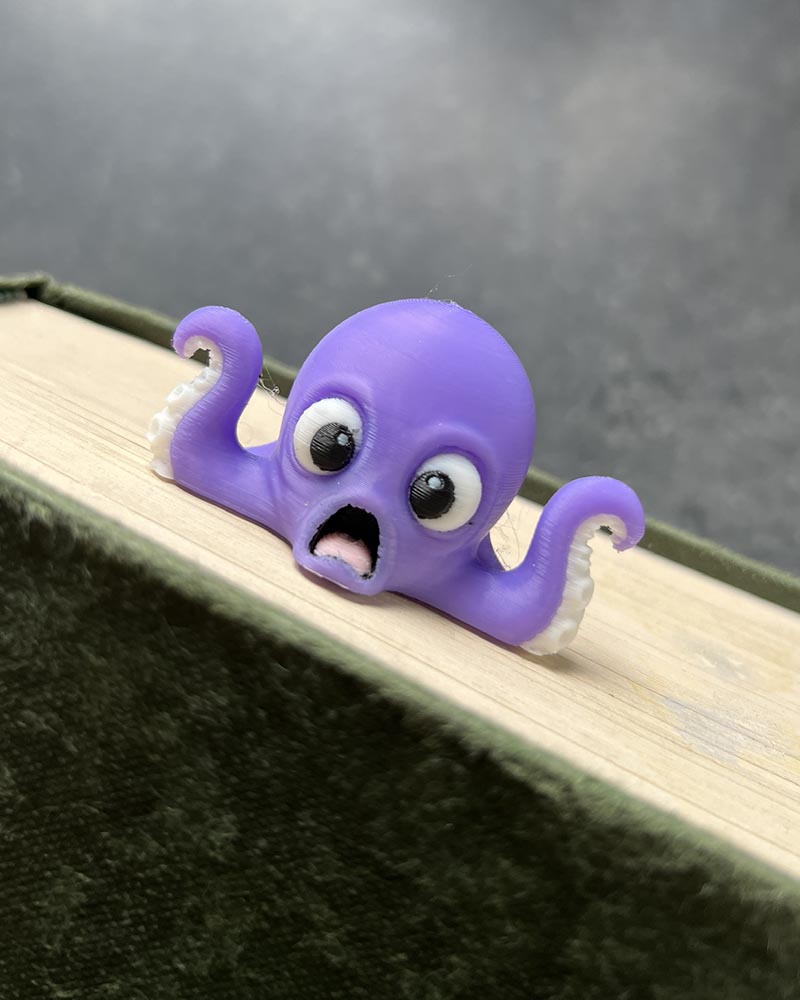 Octopus SquishMark Bookmark