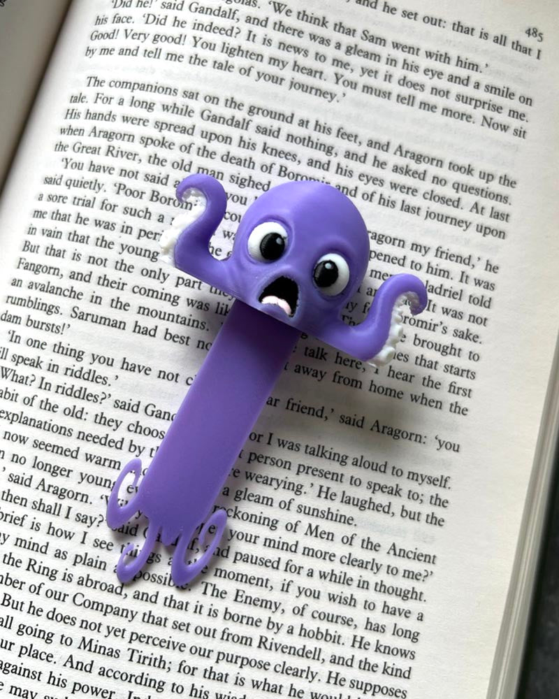Octopus SquishMark Bookmark