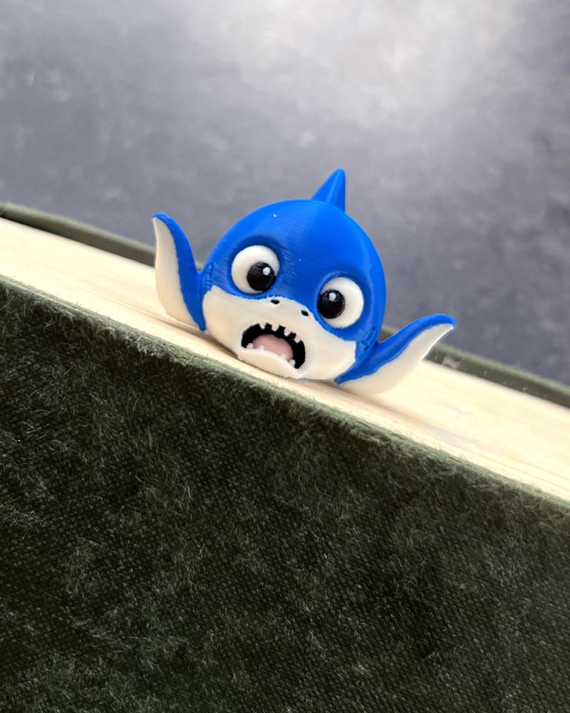 Shark SquishMark Bookmark