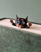 Doberman Squashed Bookmark | Squishmarks
