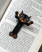 Doberman Squashed Bookmark | Squishmarks