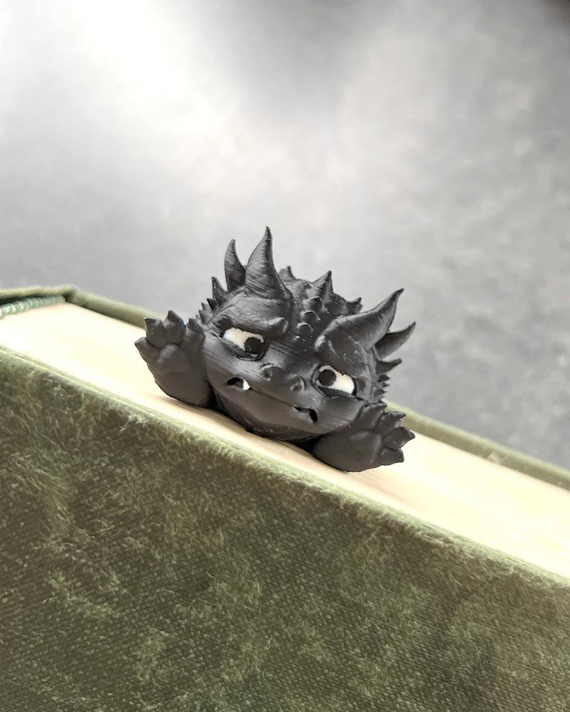 Dragon Squashed Bookmark | Squishmarks