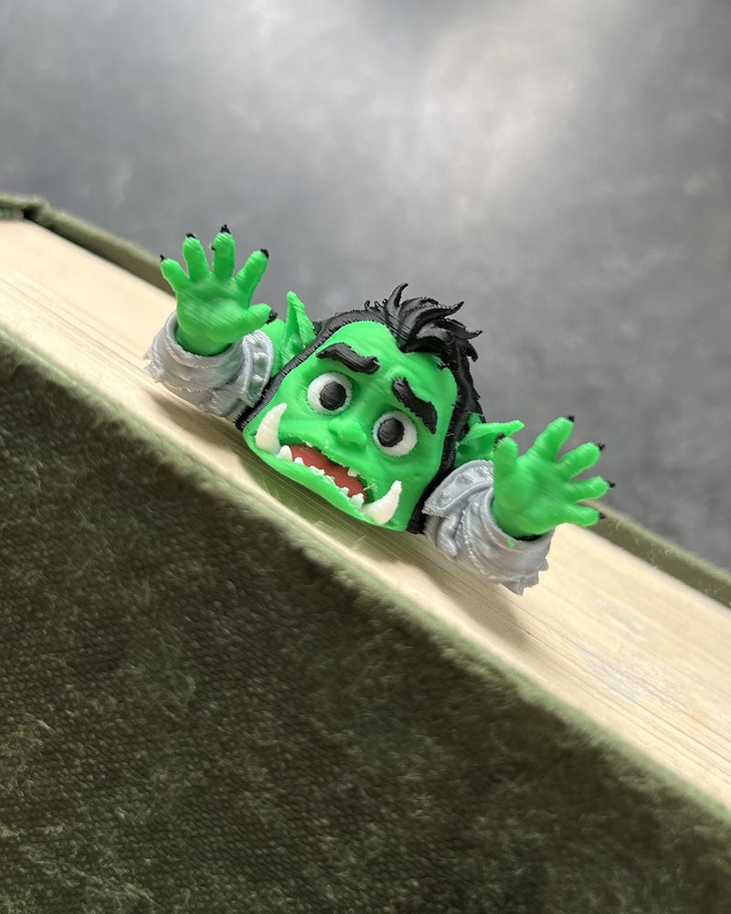 Orc SquishMark Bookmark