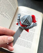 Medieval Knight Squashed Bookmark | Squishmarks