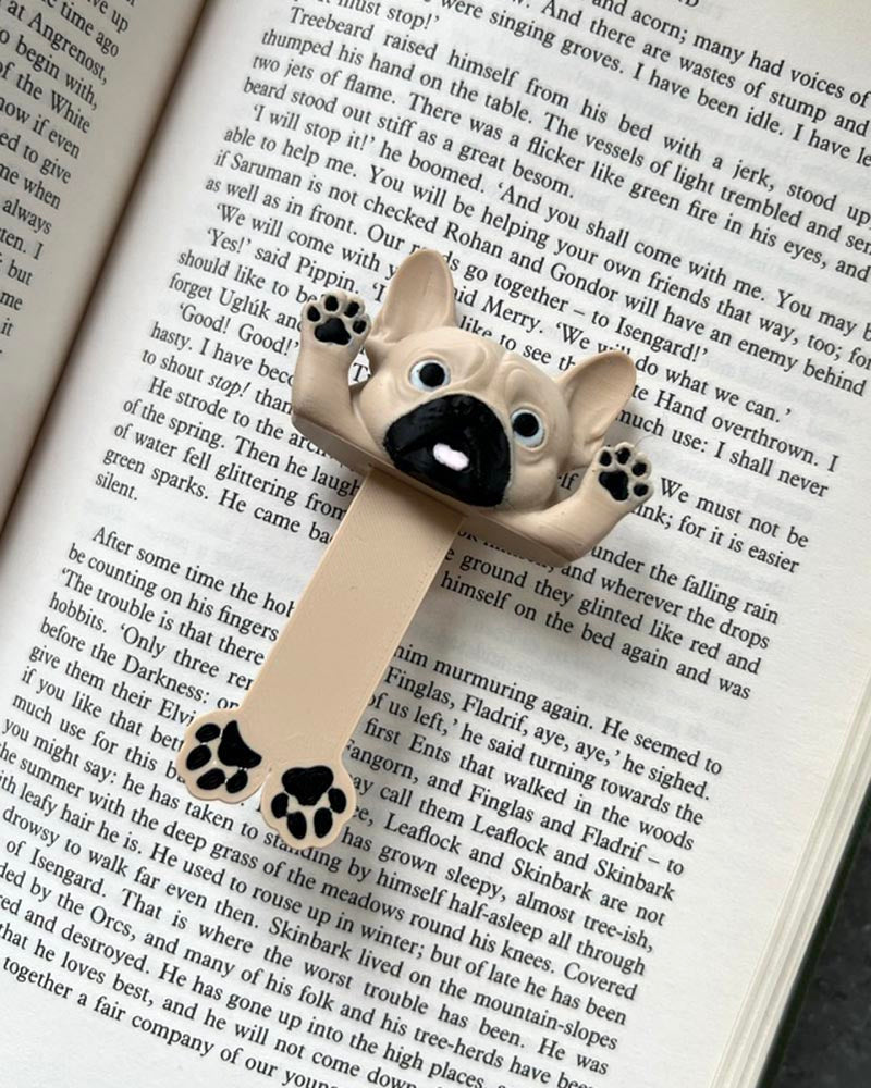 French Bulldog SquishMark Bookmark