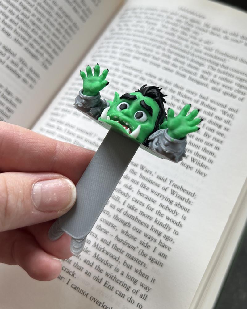 Orc SquishMark Bookmark