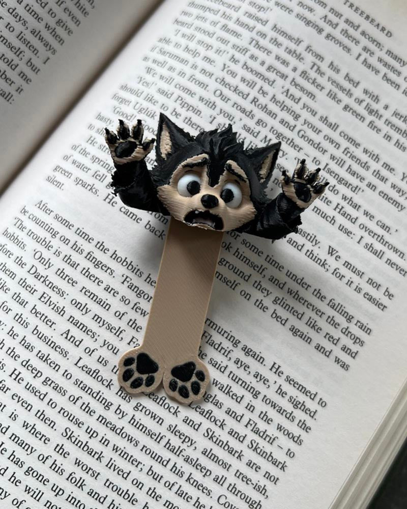 Werewolf SquishMark Bookmark