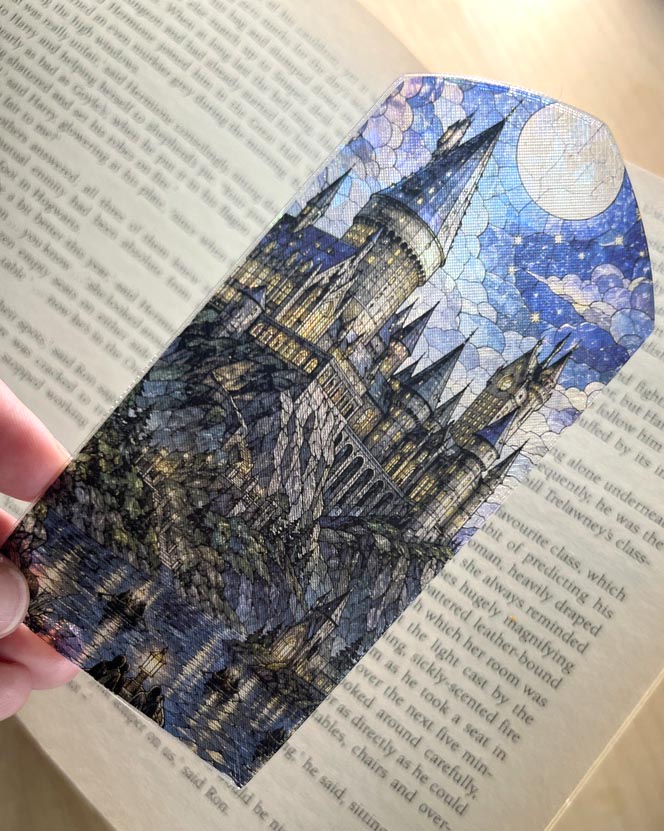 Hogwarts Stained Glass Bookmarks
