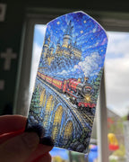 Hogwarts Stained Glass Bookmarks