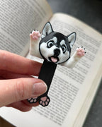 Husky Squashed Bookmark | Squishmarks
