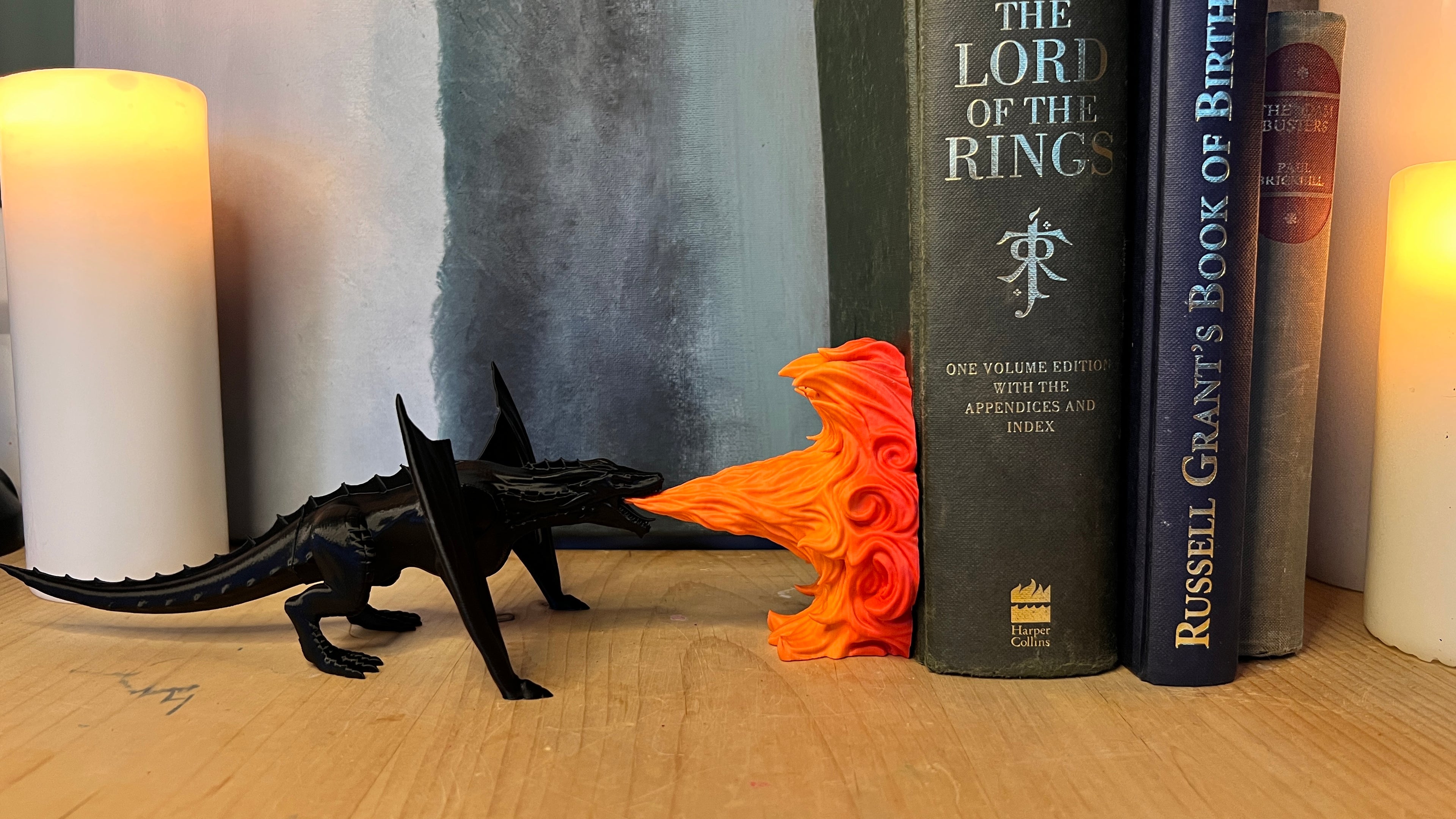 Dragon Fire Book End