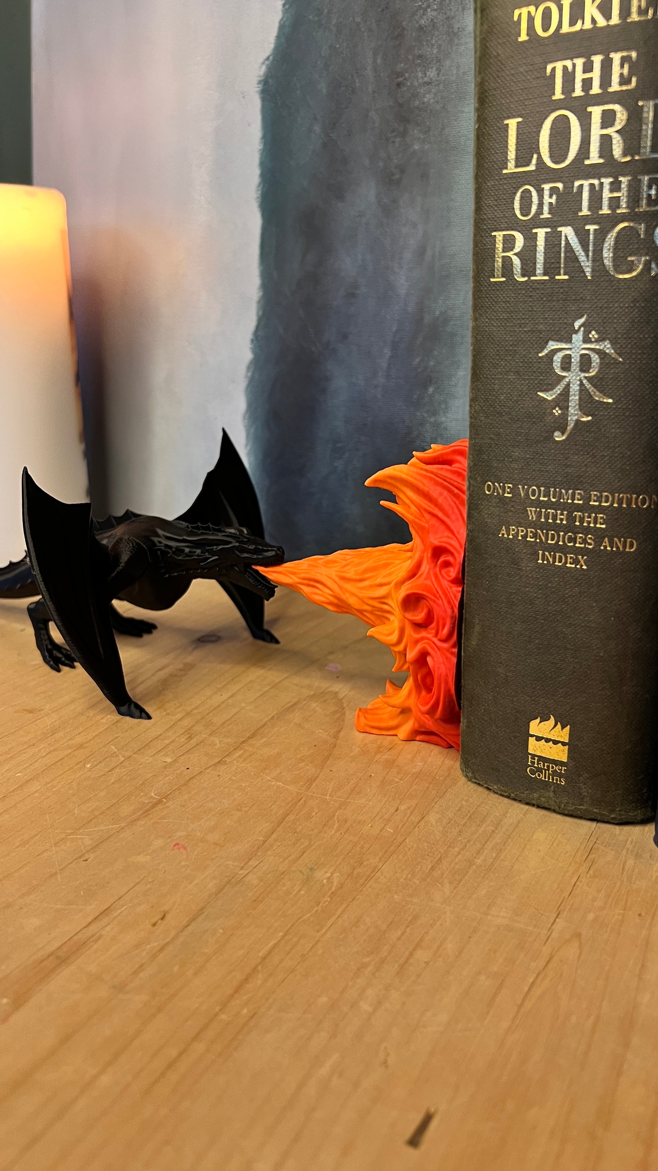 Dragon Fire Book End