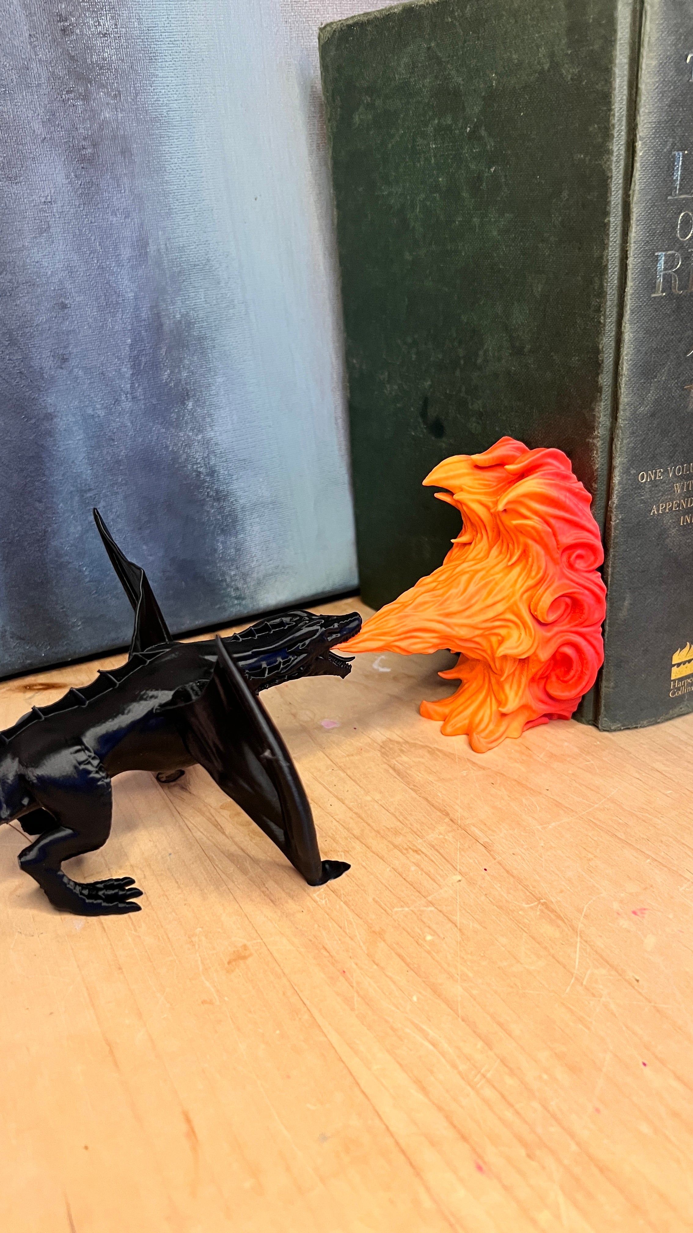 Dragon Fire Book End