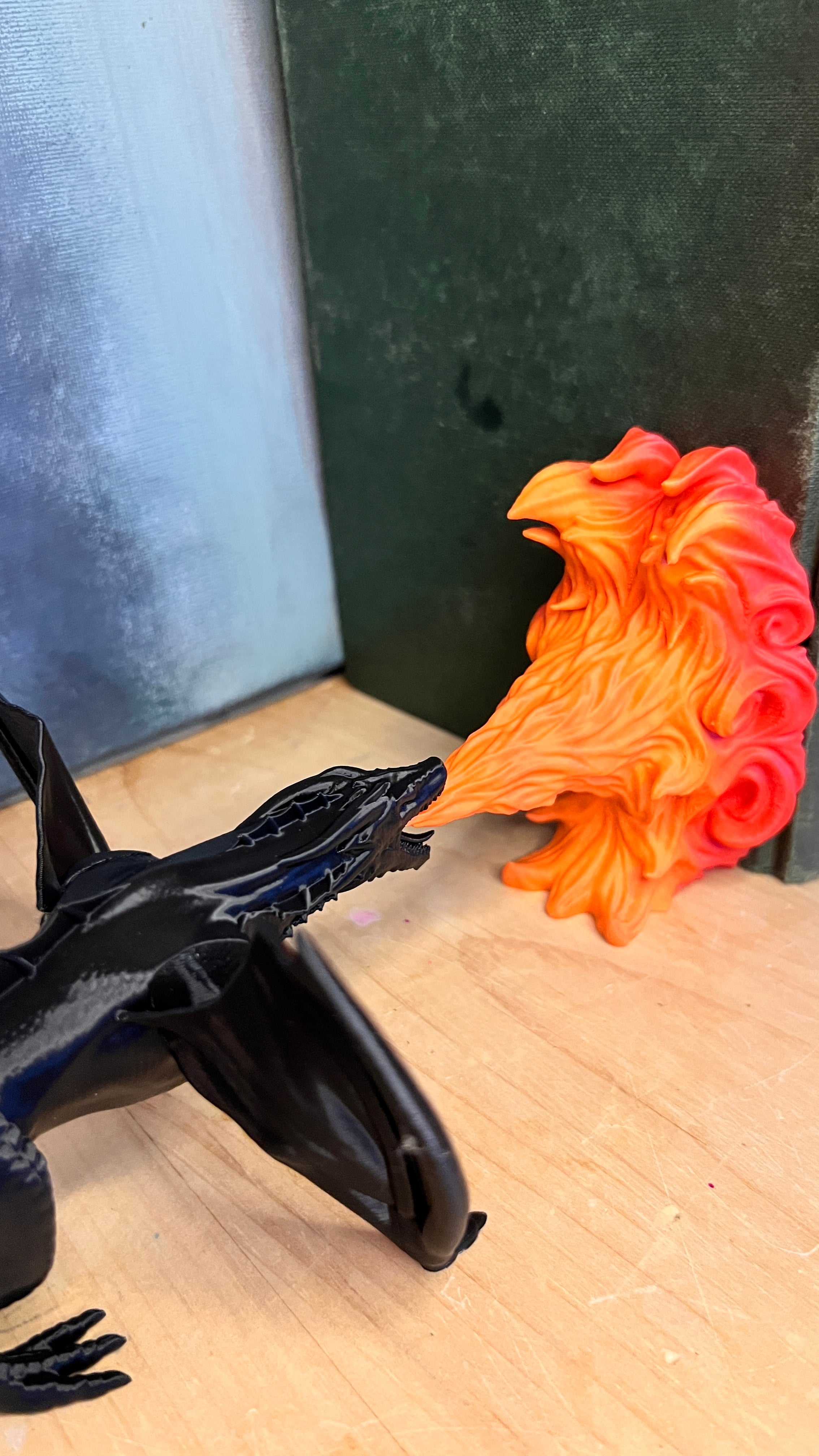 Dragon Fire Book End