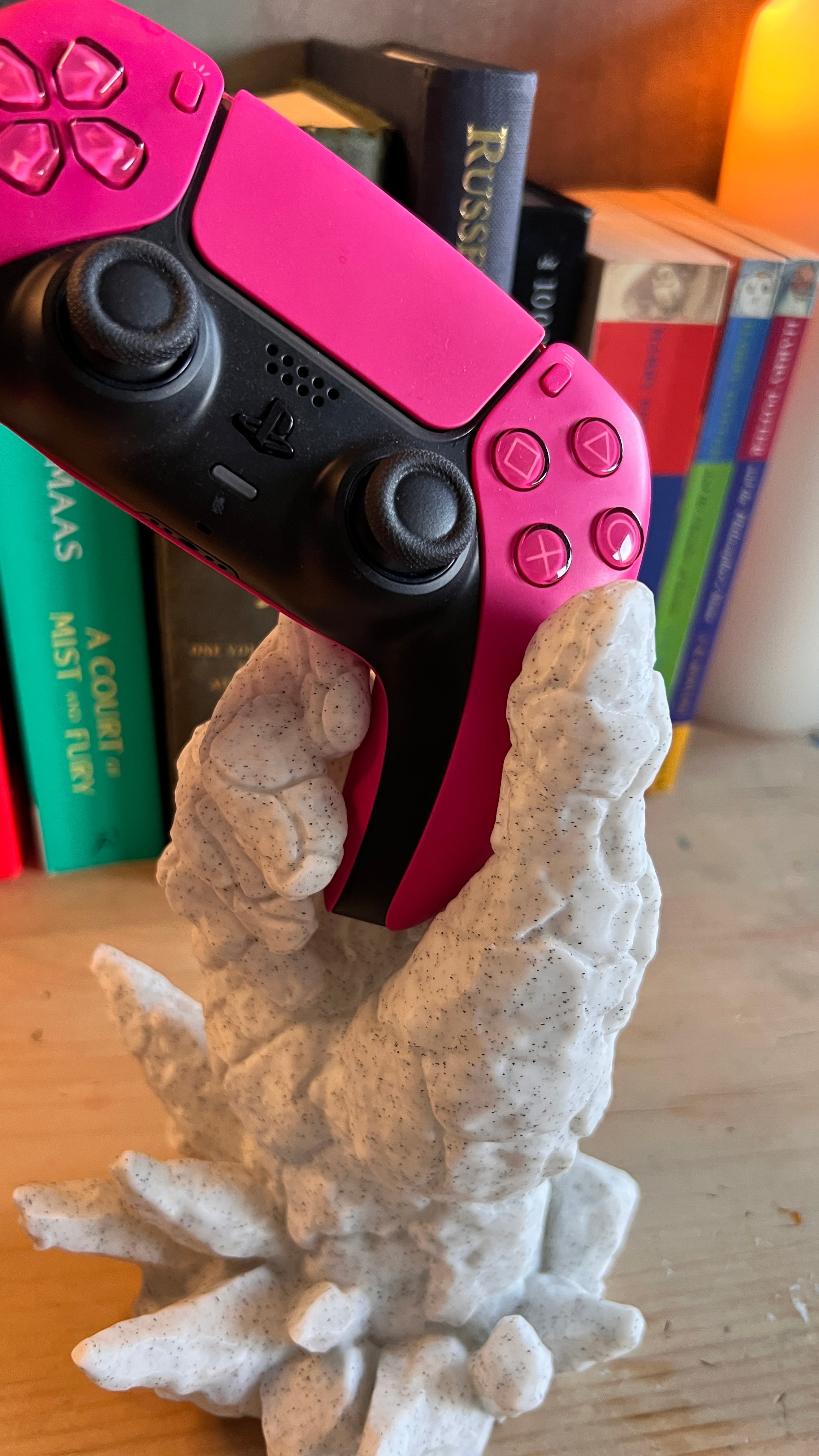 Stone Hand Controller Holder