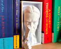 3D printed John Wick book nook with sculpted Baba Yaga bust