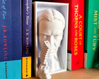 3D printed John Wick book nook with sculpted Baba Yaga bust
