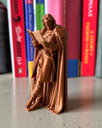 Jon Snow Leaning Book Figurine