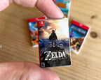 Nintendo Switch Game Case Keychain | Mini Gaming Keyring