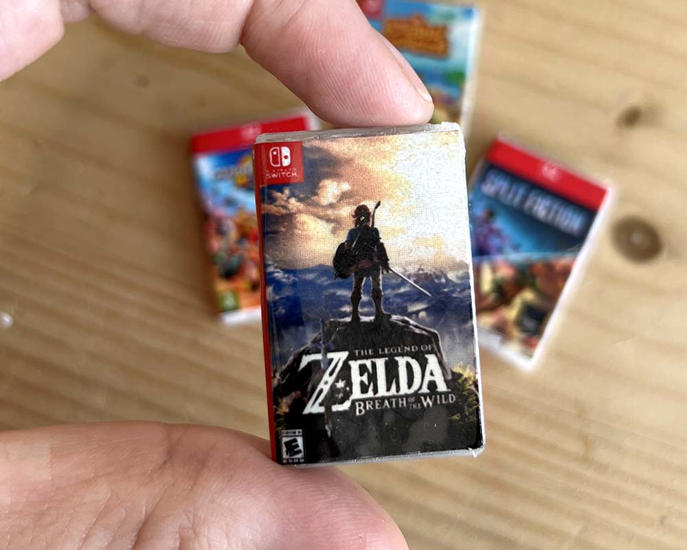 Nintendo Switch Game Case Keychain | Mini Gaming Keyring