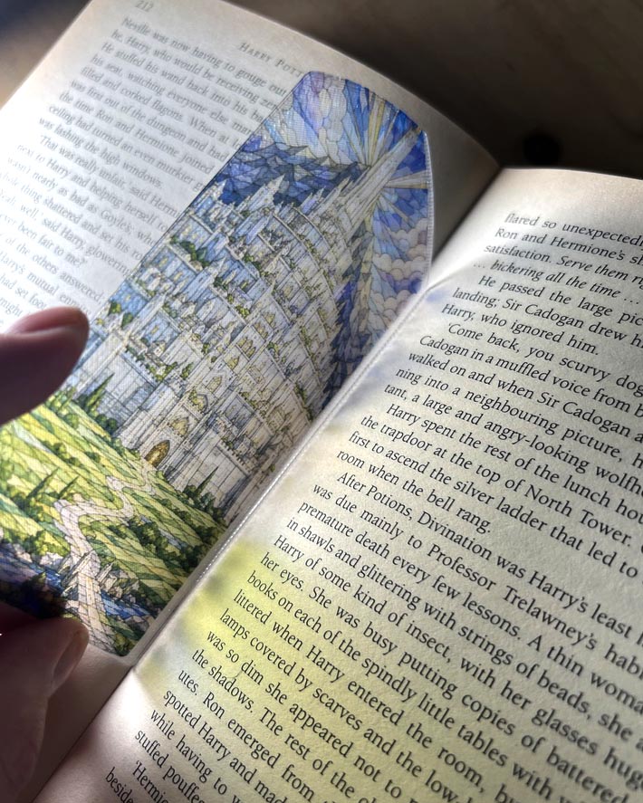 Minas Tirith Stained Glass Bookmarks