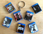 PS4 minature game cases keyring keychain for playstation