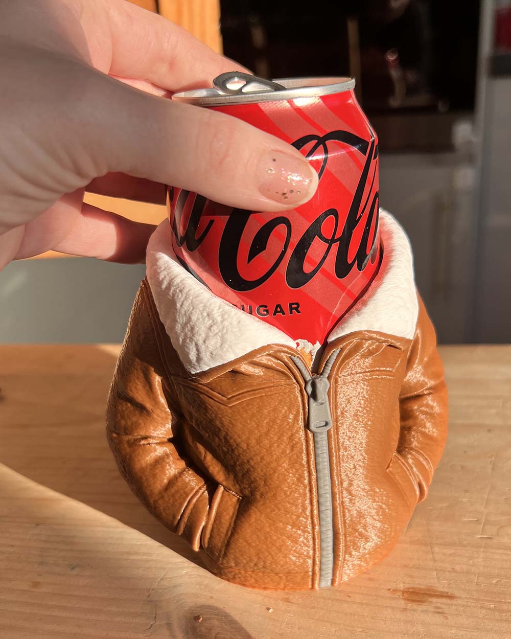 Aviator Jacket Can Cooler