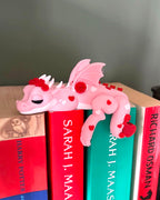 Pink Love Heart Dragon Shelf Sitter