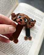 Sausage Dog Squashed Bookmark | Squishmarks