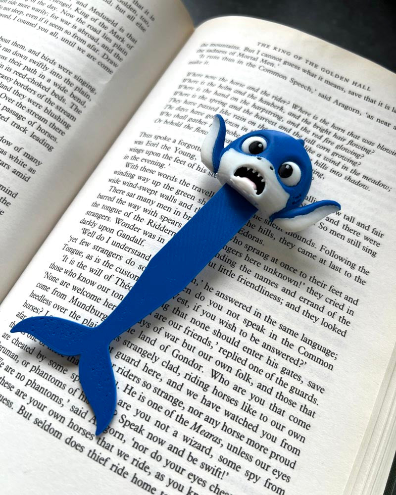 Shark SquishMark Bookmark