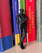 Skeleton Gentleman Reading Figure