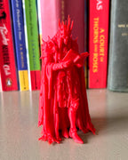 Skeleton King Reading Figure