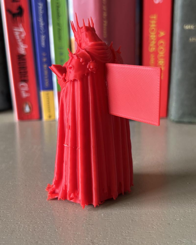 Skeleton King Reading Figure