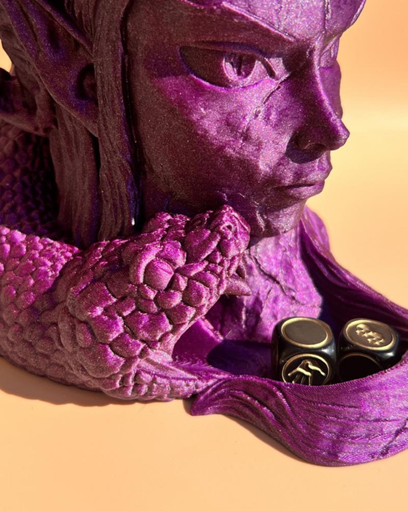Sorceress Dice Tower and Drink Holder