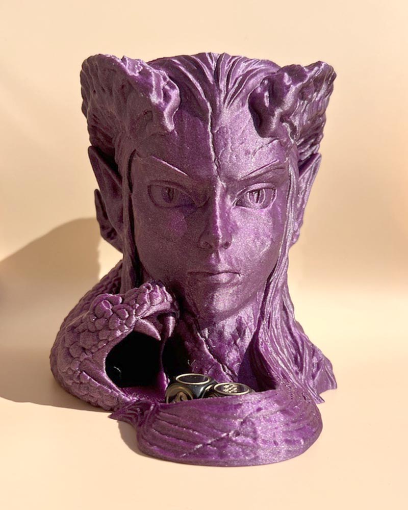 Sorceress Dice Tower and Drink Holder