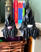 custom colour ACOTAR Suriel figure with personalised teacup colour 3D printed fantasy gift UK