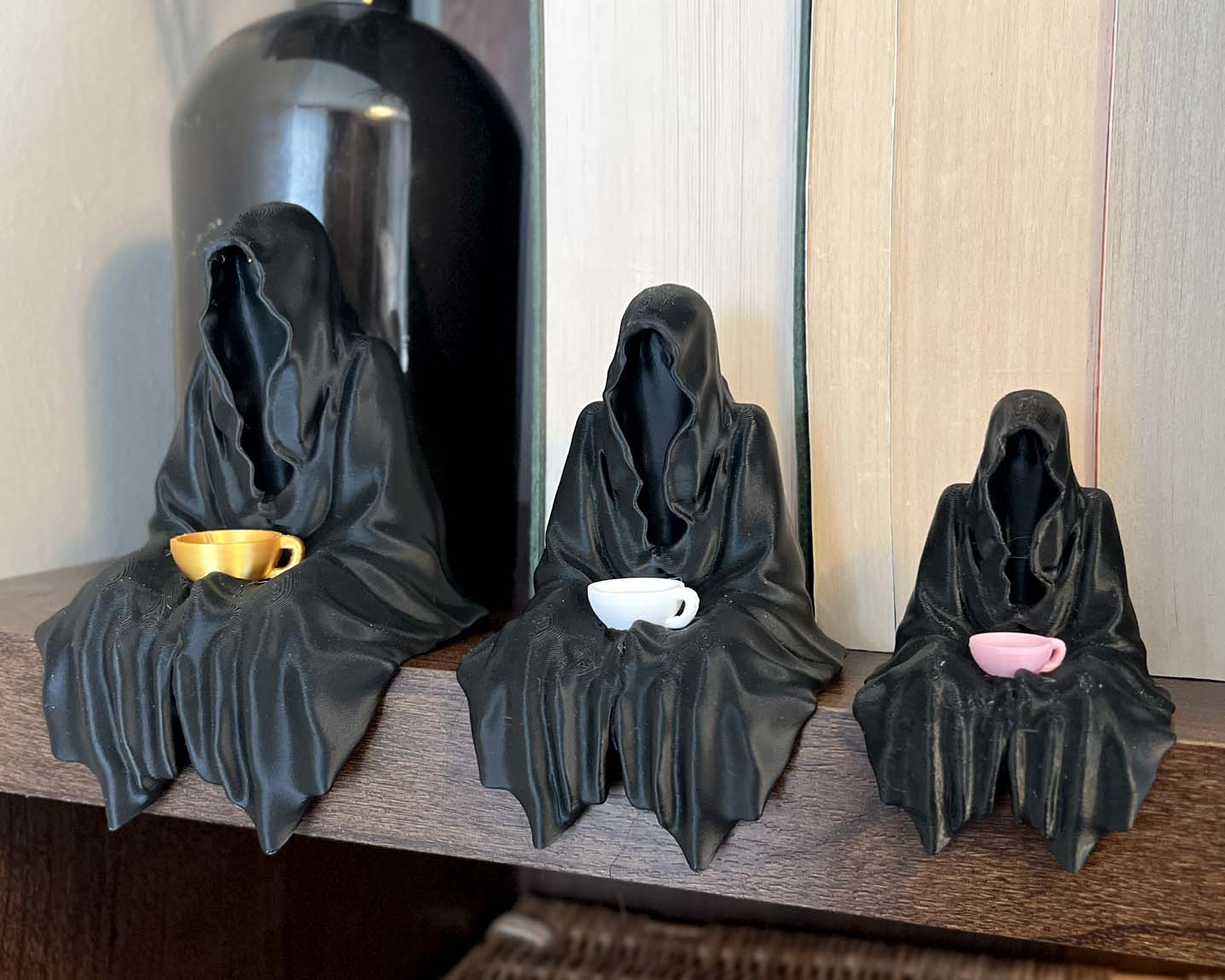 ACOTAR Suriel figure available in mini 3 inch regular 4 inch and large 5 inch sizes 3D printed fantasy decor