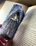 Suriel bookmark, Suriel inspired bookmark, fantasy bookmark, stained glass bookmark, romantasy bookmark, gothic fantasy bookmark, fantasy book lover gift, tea lover bookmark, bookish gift, dark fantasy bookmark, reader gift, 3D printed bookmark, unique bookmark
