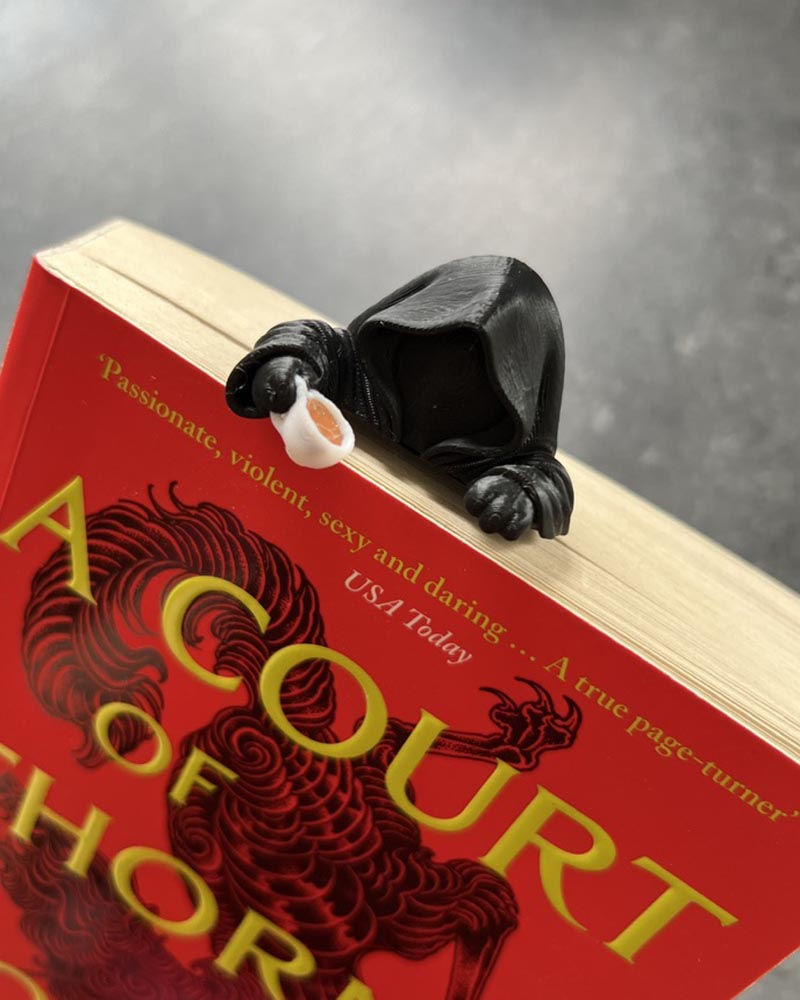 Suriel Tea Squashed Bookmark | Squishmarks