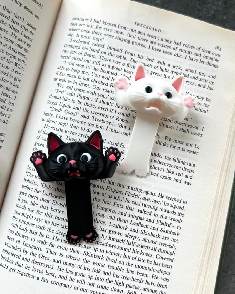 Cat Squashed Bookmark | Squishmarks