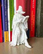 Wizzard Leaning Book Figurine