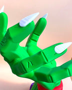 Piccolo hand controller holder Dragon Ball Z stand Anime gaming stand for Xbox PlayStation Switch controllers 3D printed Piccolo hand grip controller holder Dragon Ball Z Piccolo hand gaming display accessory Anime-inspired controller holder gift for gamers