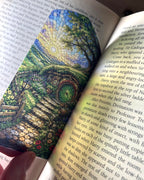Shire Hobbit Hole Stained Glass Bookmarks