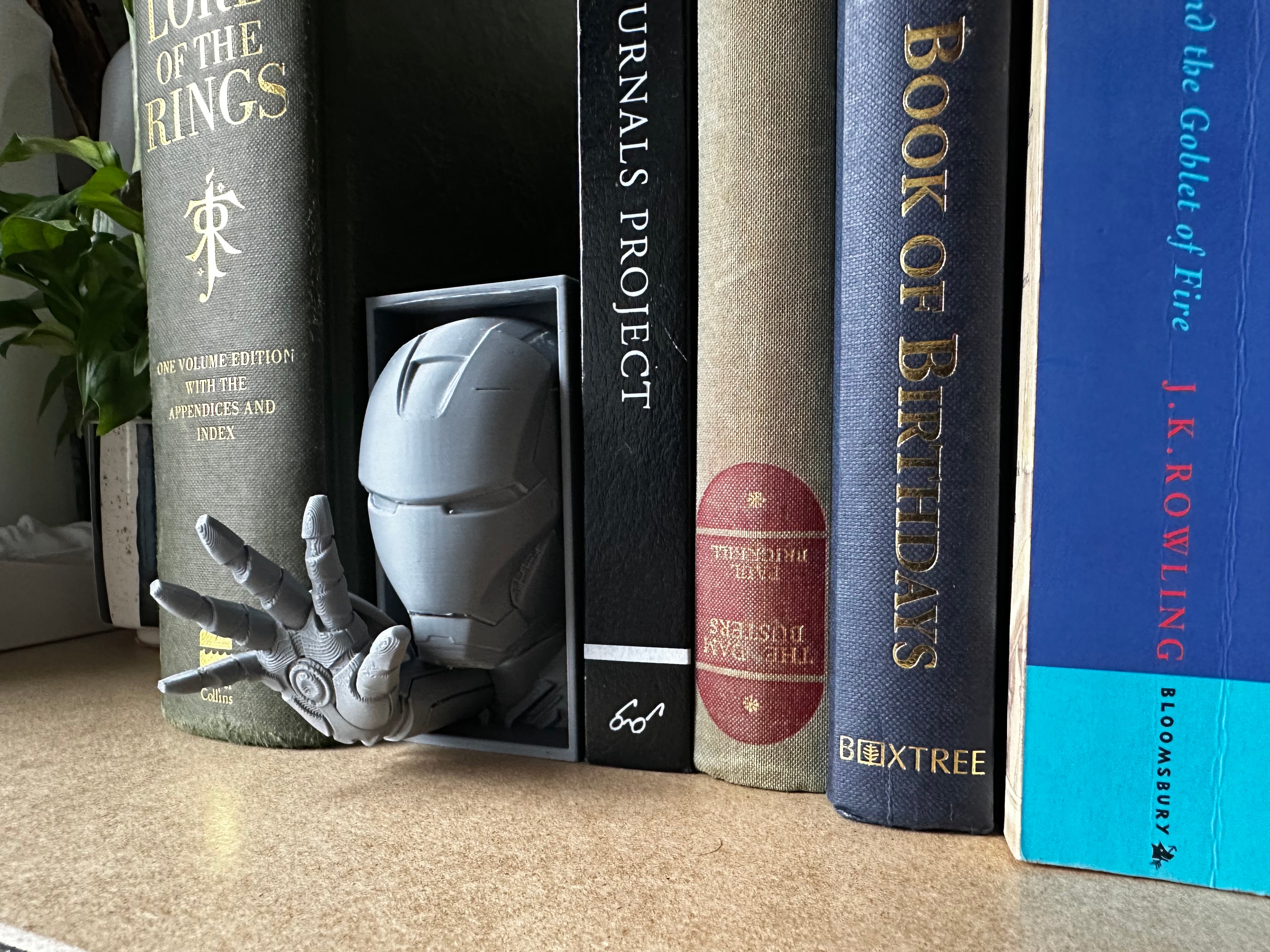 Iron Man Mask Book Nook