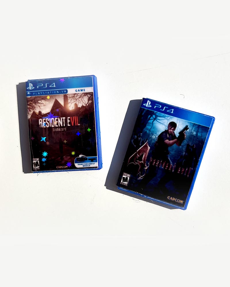 Miniature PS4 Game Case Magnet – Collectable Gifts for Gamers