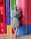 Night King Leaning Book Figurine