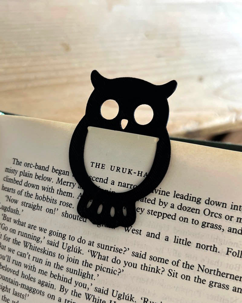 Owl Clip Bookmark
