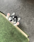 Husky Squashed Bookmark | Squishmarks